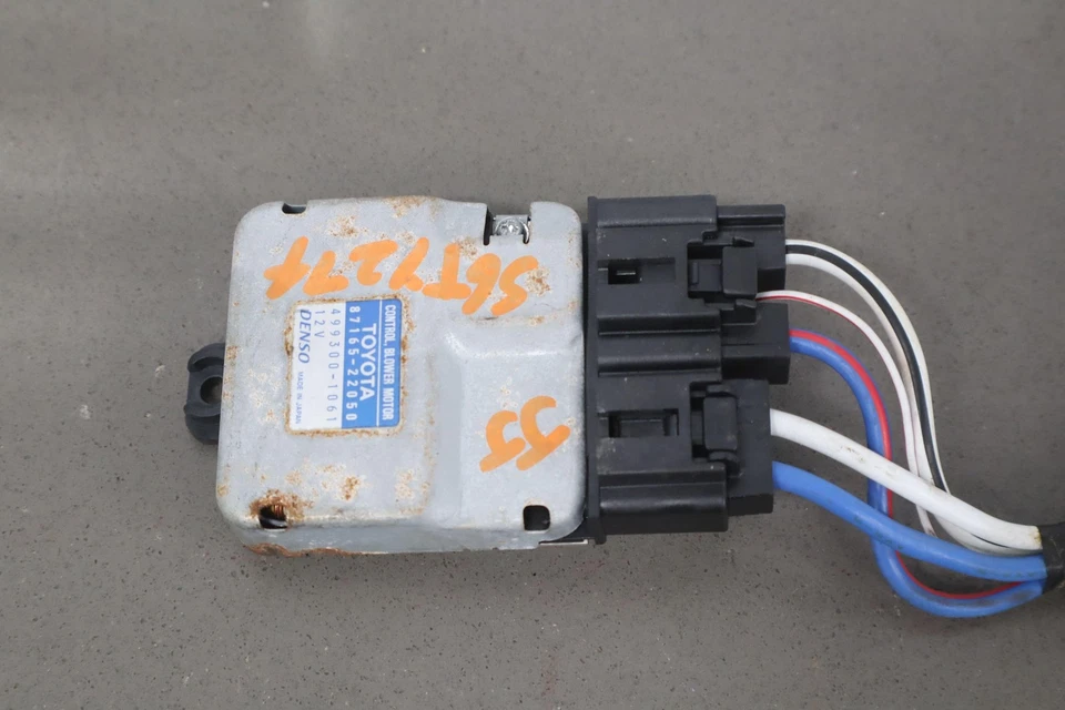 Motor soplador delantero Toyota Land Cruiser 98-07 OEM *probado* Foto 2 de 4