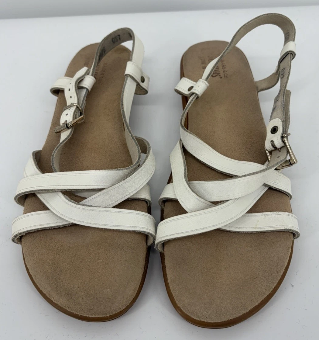 Sandales Femme G.H. Bass & Co Sunjuns (Margie) Taille 11M Marron Rouille - Occasion