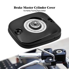 Schwarz Hauptbremszylinder Abdeckung Für Harley Touring Road King FLHR 2006-2014