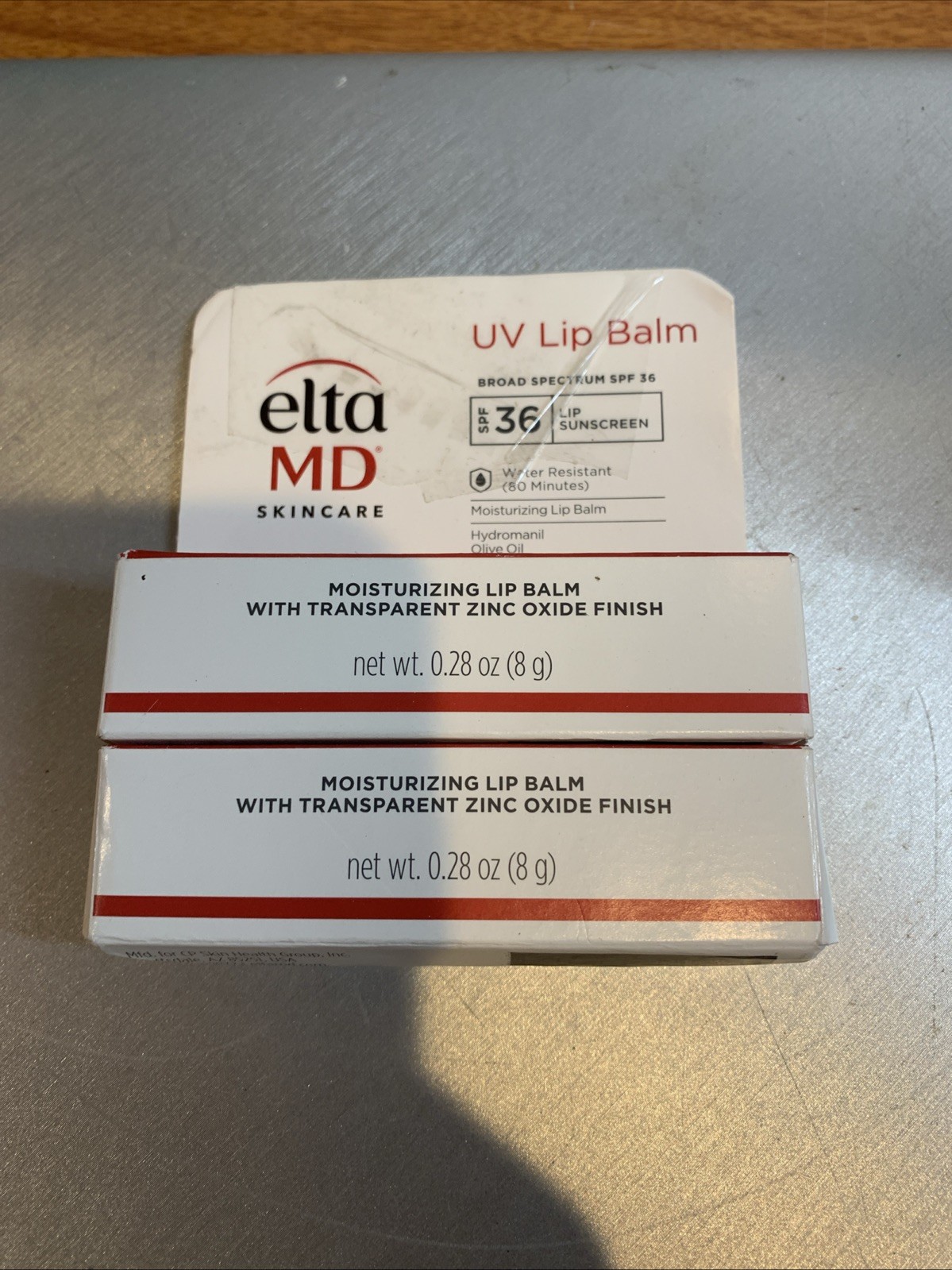 Elta MD UV Lip Balm Broad Spectrum SPF 36 0.28 oz 2PCS EXP 03/2026 *New In Box*