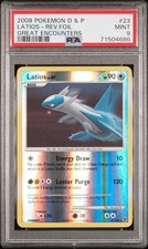 2008 Pokemon D&P Great Encounters Latios Reverse Holo Foil #23 PSA 9 Mint on eBay