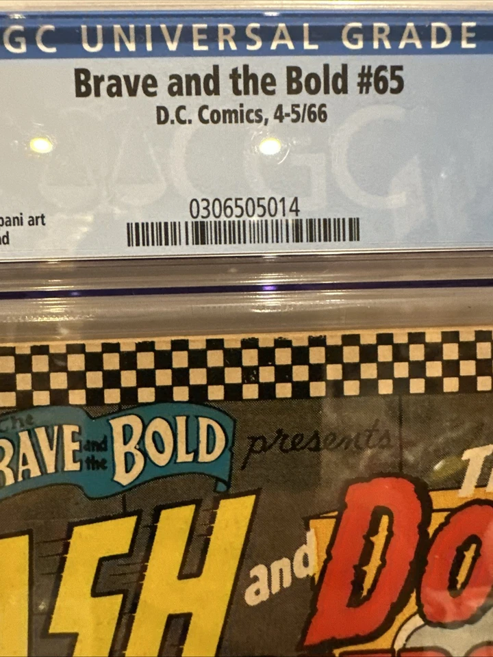 BRAVE AND THE BOLD #65 CGC 6,0 DC COMICS Flash And Doom Patrol - Image 3 of 4