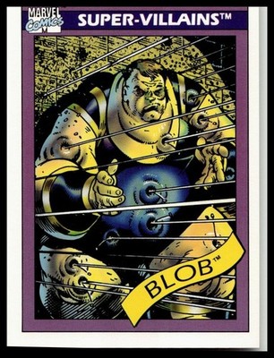 Marvel Comics Blob #71 1990 Super-Villains Marvel