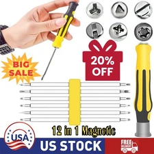 Premium 6in1 Screwdrivers Set Multipurpose Turn Screw Household Small Driver Det