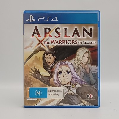 Arslan The Warriors of Legend Playstation PS4 Game DVD Blu-ray Region 2