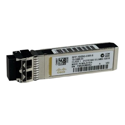 SFP-10/25G-CSR-S 10/25G SFP28 Transceiver 100m MMF 10-3388-03 New Open Box