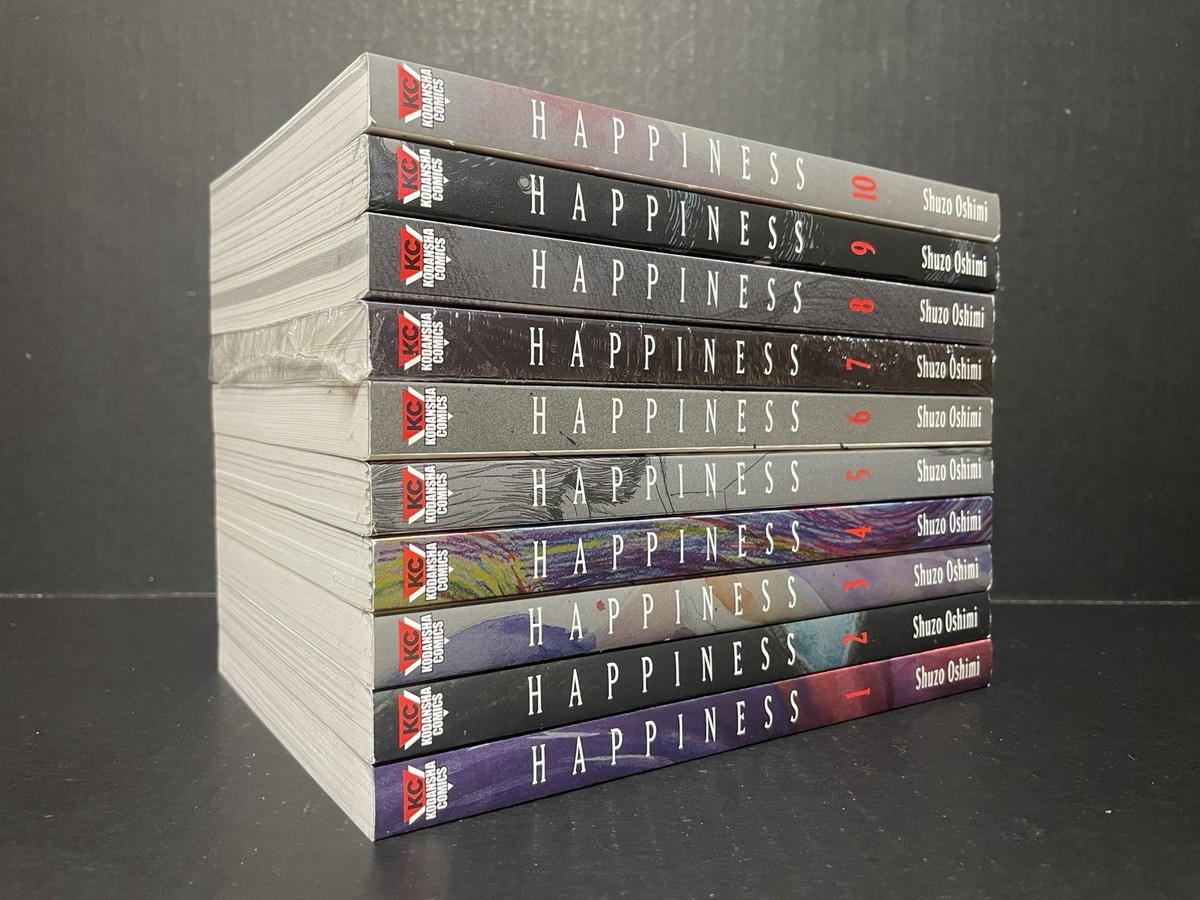Happiness Manga Volumes 1-10 English US Authentic Brand New