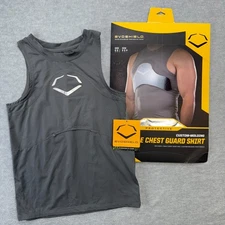 Evoshield Chest Guard Shirt Youth Large Custom Molding Protection Tank Top Male
