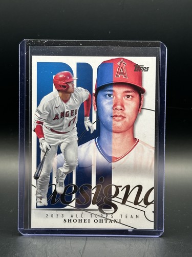 Shohei Ohtani 2024 Topps All Topps Team Card #ATT-8 Los Angeles Angels G.O.A.T.
