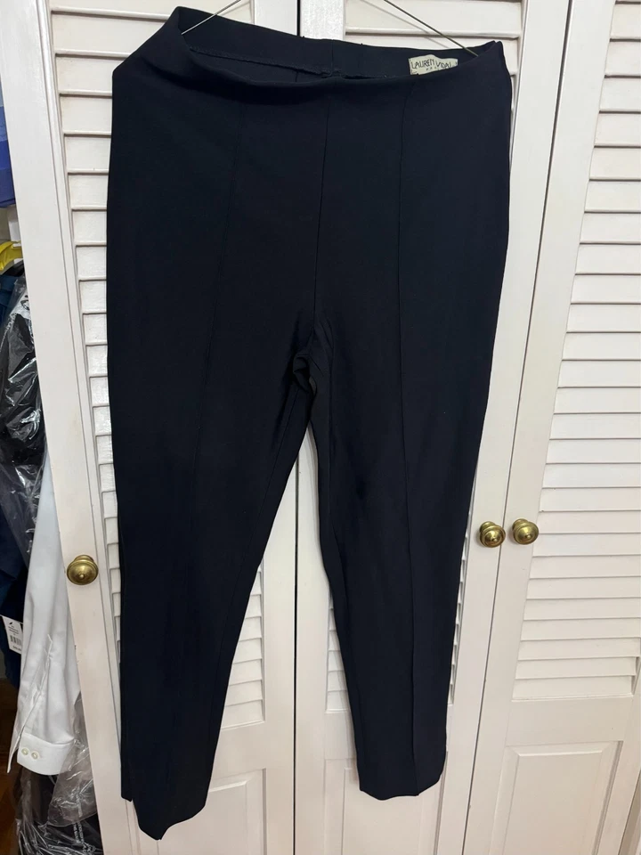 Vintage Lauren Vidal made in France Black Pants T5 - Image 2 of 4