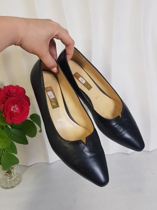 Women Gabor Heels Black Leather 37.5 - Bild 4 von 4