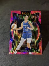 2025 Panini Select WNBA #2 Alanna Smith Pink Flash Prizms Minnesota Lynx (I)