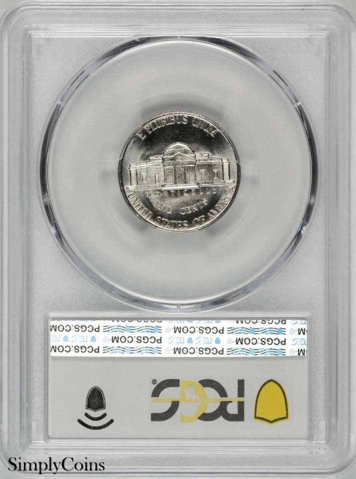 1939 Jefferson Nickel PCGS MS66 Reverse of 1940 - Image 2 of 2