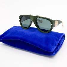 NEW BURBERRY SUNGLASSES GREEN UNISEX BE4433U 4138/71 BURBERRY BE4433U 413871