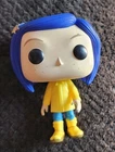 Funko Pop! Animation Coraline in Raincoat #423 Vinyl Figure Out of Box Loose
