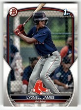 2023 Bowman Lyonell James #BP-118 Boston Red Sox 1ST BOWMAN