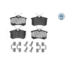 Satz Bremsbeläge Bremsklötze hinten für Peugeot 807 EB Partner 5, | 23875759