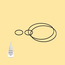 Olio cinghia = kit 5 per Telefunken Compact System 3000 Compact System