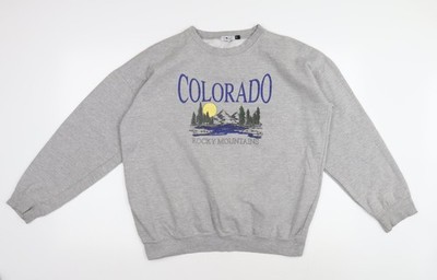 SPOTTED Herren Pullover Sweatshirt Grau Grafik M