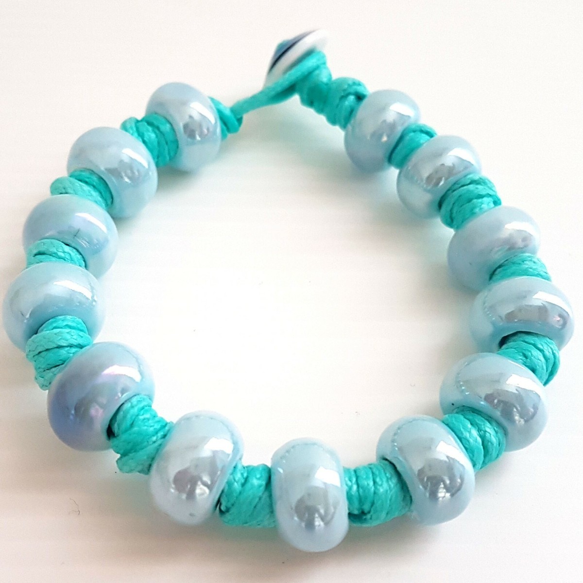 4mm-14mm Perline Braccialetti In Argento Sterling 925 Catena - Foto 8