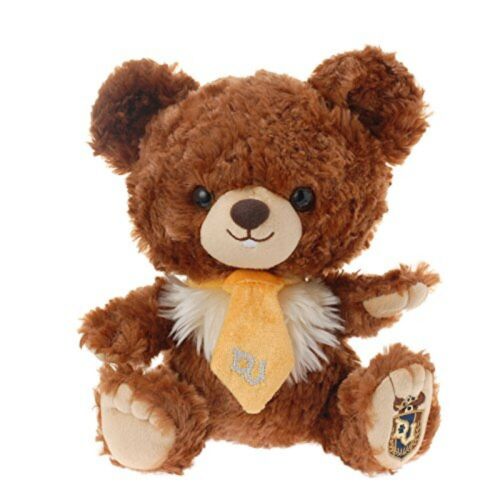 NEW Disney Store Original UniBEARsity Plush Doll Mont Fluffy Stuffed Bear Japan