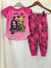 New Rainbow High Character Girls Pajama set Sz 4,6,8 2pc