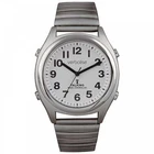 Verbalise Mens Precision Talking Watch with Silver Expanding Strap VPR70-ES