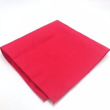  111 Countess Mara Mens Red Solid Casual Suit Handkerchief Dress Pocket Square