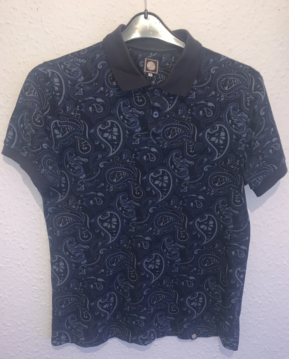 Paisley polo shirt clearance mens