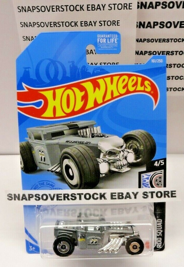 限定品 mooneyes hot rod hotwheels Amazon.com: Hot Wheels 2021, Bone Shaker Moon Eyes Gray, Rod Squad