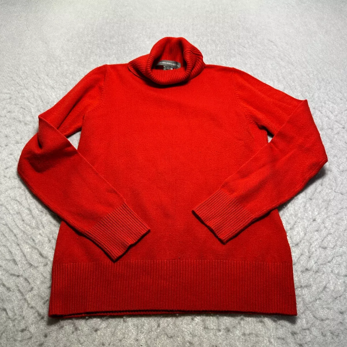 Tight red deals turtleneck