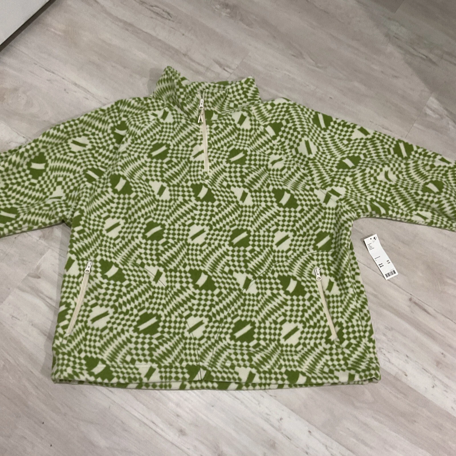 NWT Without Walls Fleece L Popover Jacket