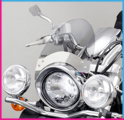 PUIG CUSTOM WINDSHIELD ROADSTER YAMAHA XV1700 ROAD STAR WARRIOR 03-05 LIGHT SMOK