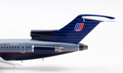 Inflight 1:200 ユナイテッド航空 B727-200 N7251U Inflight for UNITED AIRLINES for Boeing B727-200 N7251U 1:200