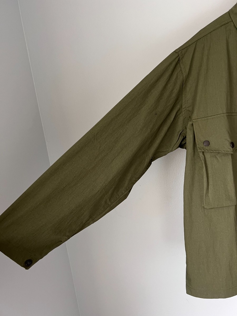 Needles Oxford Cloth Field Jacket - Size Large - Olive - NEW