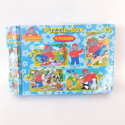 Schmidt Spiele - Benjamin Blümchen Puzzlekoffer Puzzle- Box
