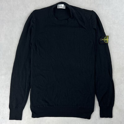 Stone Island Crewneck Pullover Wool Knit Jumper Medium