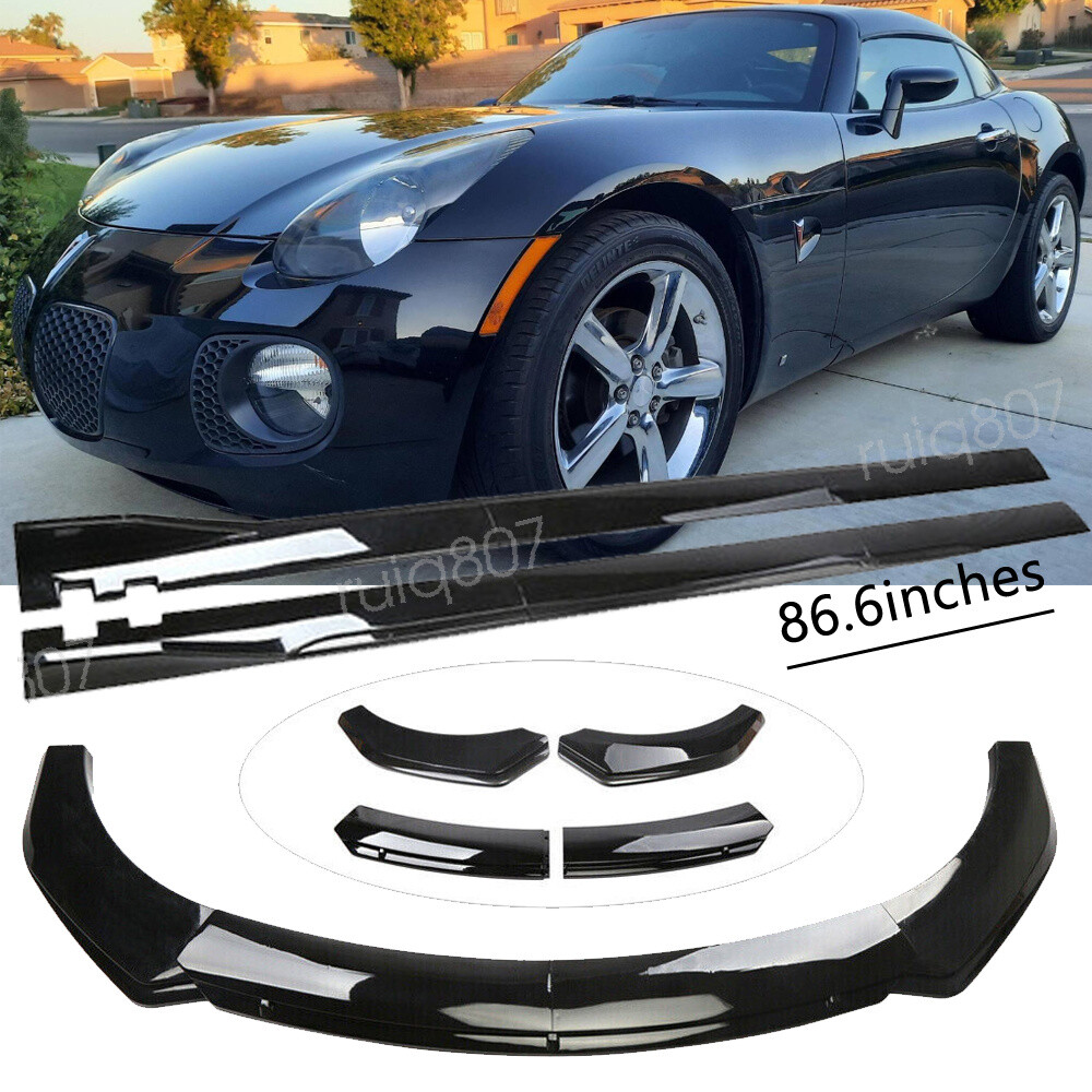 Black Front Bumper Lip Splitter+ 86.6