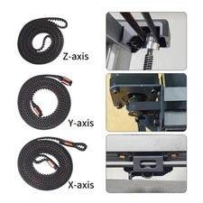 X/Y/Z Axis Timing Belt Kit Durable Belt 3D Printer Accessories for Kobra 3