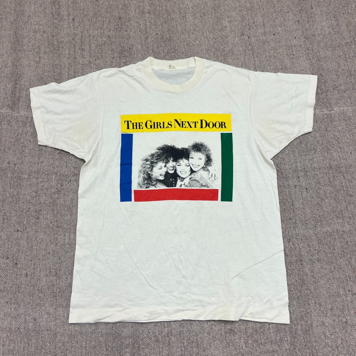 Vintage The Girls Next Door Shirt Mens Medium White 1980s | eBay