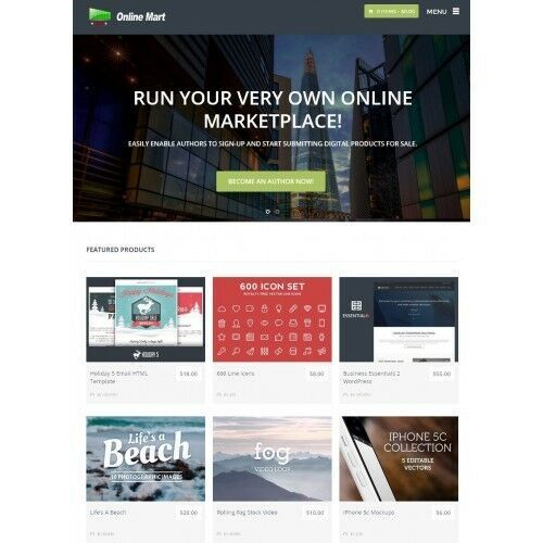 Online Digital Marketplace / Software Store Free Hosting + Installation - Bild 7 von 7