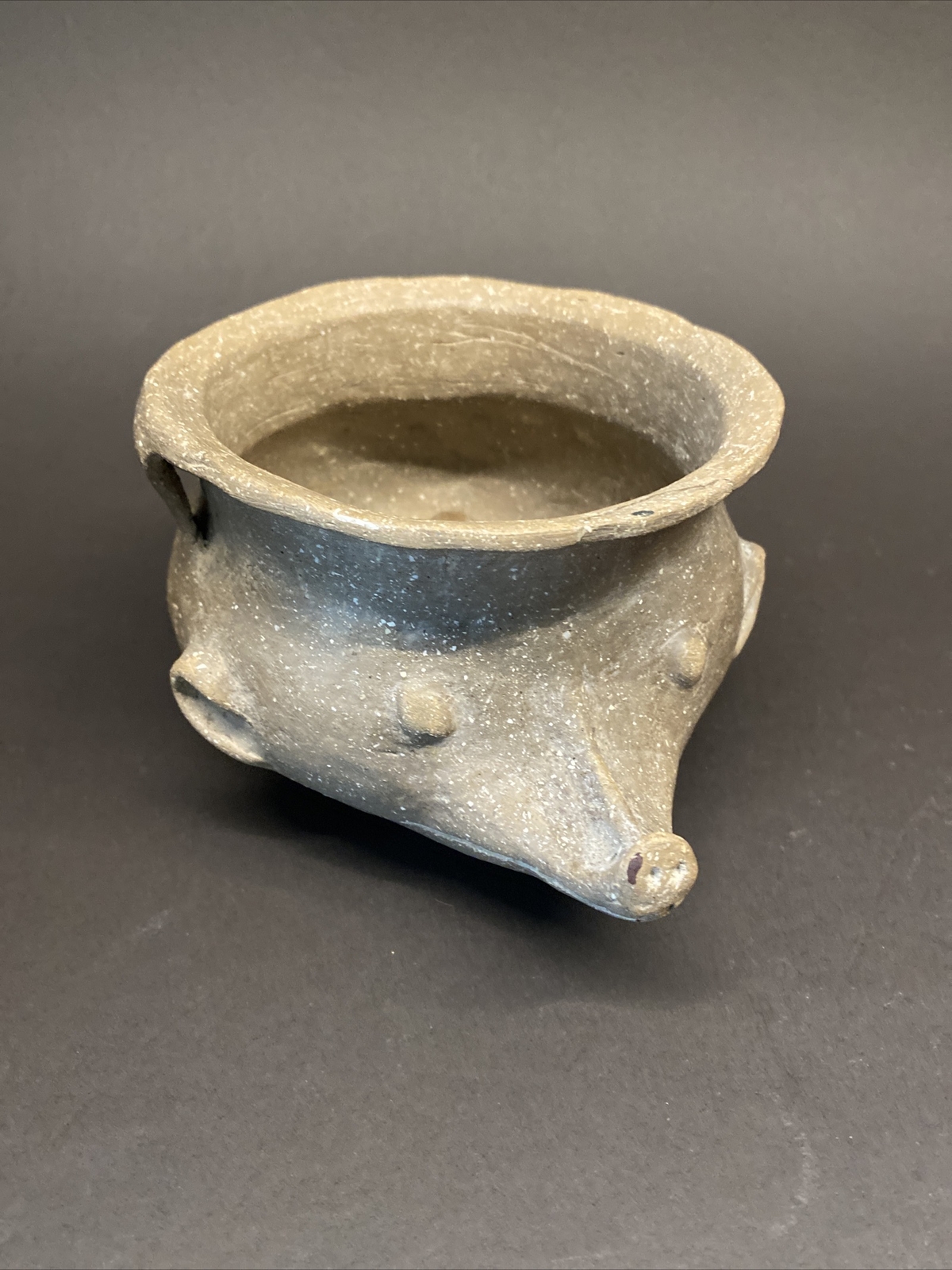 MLC s327 7” Mississippian Possum Effigy Pottery Artifact Ill Mo eBay