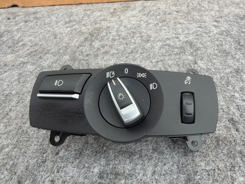 BMW F01 F02 F04 F10 ALPINA B7 09-15 OEM HEADLIGHT FOGLIGHT CONTROL SWITCH PANEL - Picture 3 of 5