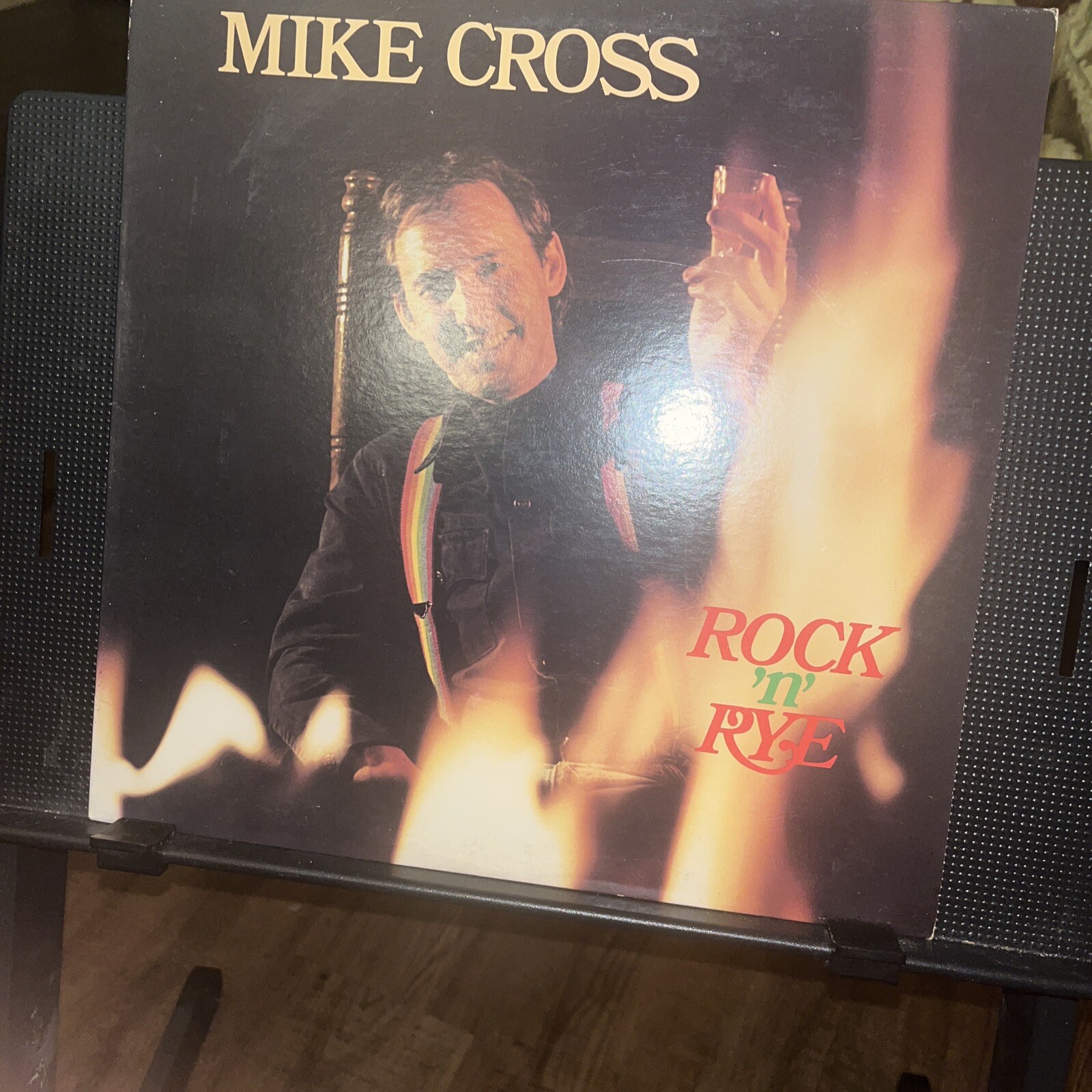 Vintage Vinyl Records Mike Cross Lot Of 5-image