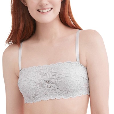 bandeau bralette with straps