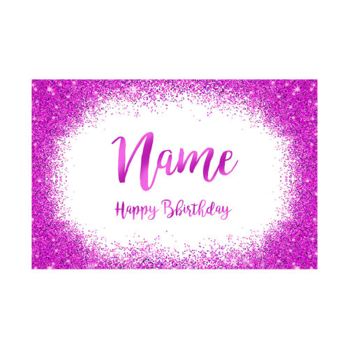 7x5ft 5x3ft Personalised Custom Your Photo Birthday Theme Photography Backdrop - Picture 20 of 23