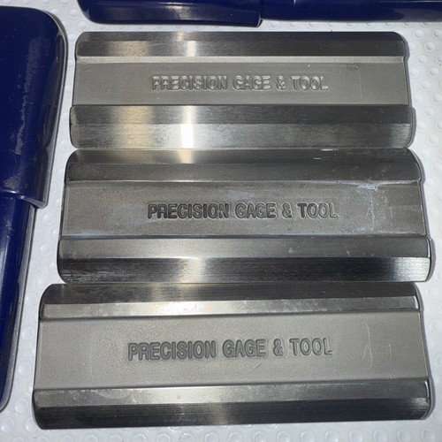 PRECISION GAGE & TOOL Stainless Steel Fineness of Grind Gage Scraper Lot - Picture 2 of 10