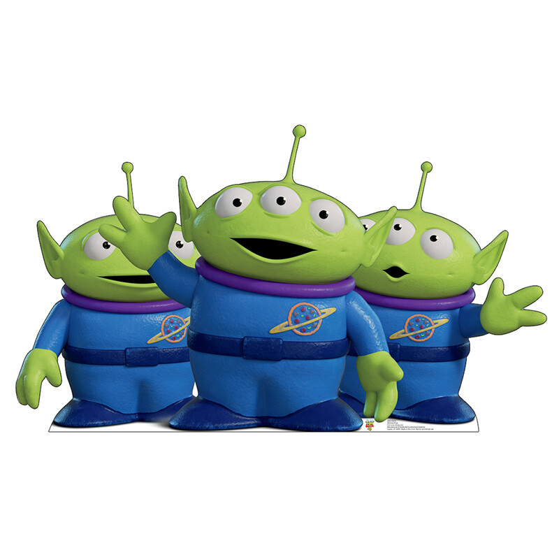 ALIENS Toy Story 4 Bigger Than Lifesize CARDBOARD CUTOUT Standup