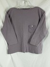 Route 66 Top Large Girl's 3/4 Sleeve Purple Bateau Collar Get Your Kicks Used — photo 2