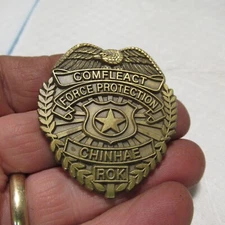 US MILITARY OPERATION ENDURING FREEDOM COMFLEACT CHINHAE ROK  CHALLENGE COIN